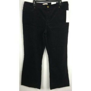 New Coldwater Creek Purple Bootcut Corduroy Pants Sz 16  NWT